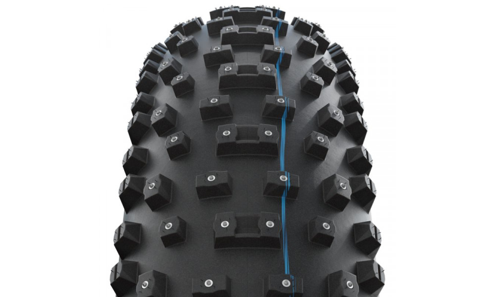Padanga 26" Schwalbe Al Mighty HS 613, Evof Fold. 120-559 / 26x4.80 Super Ground Addix SpeedGrip Studded - 3
