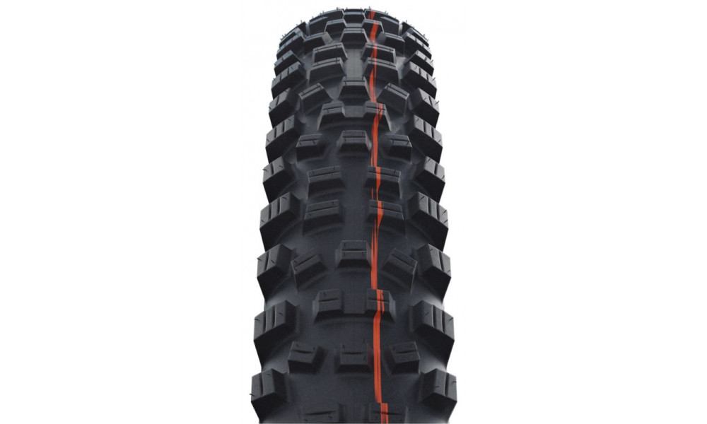 Padanga 27.5" Schwalbe Hans Dampf HS 491 Evo Fold TLE 65-584 / 27.5x2.60 Super Trail Addix Soft Bronze-Skin - 3