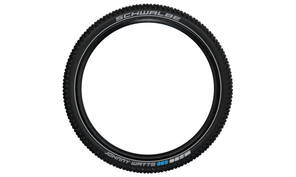 Padanga 29" Schwalbe Johnny Watts 365 HS 618, Perf Fold. 65-622 / 29x2.60 DD Addix 4Season Black-Reflex - 3