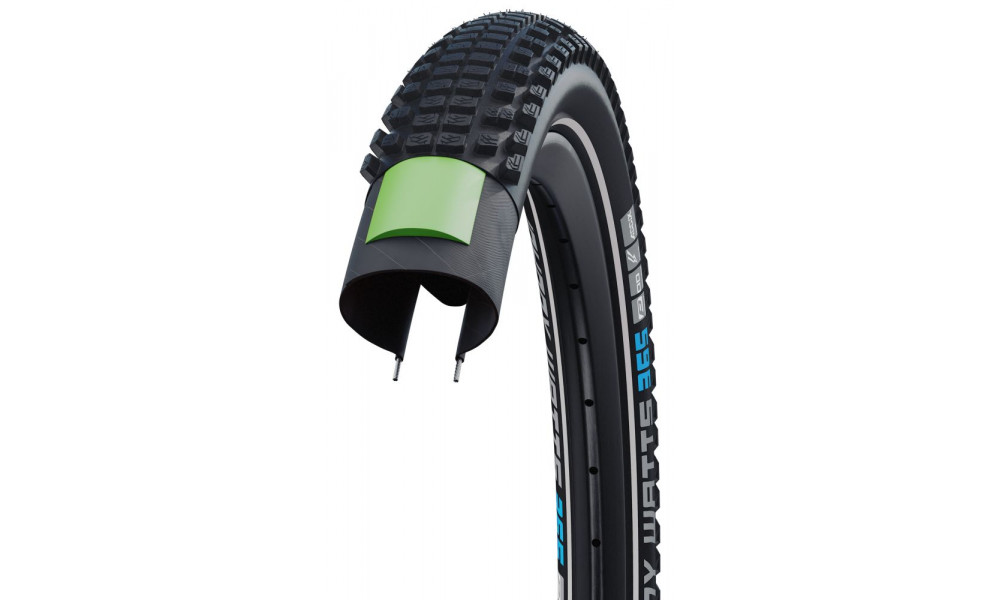 Padanga 29" Schwalbe Johnny Watts 365 HS 618, Perf Fold. 65-622 / 29x2.60 DD Addix 4Season Black-Reflex - 4