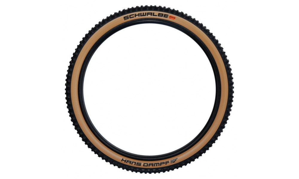 Padanga 27.5" Schwalbe Hans Dampf HS 491, Evo Fold. 60-584 / 27.5x2.35 Super Trail Addix Soft Bronze-Skin - 2