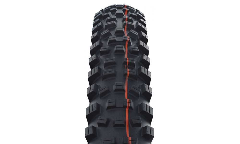 Padanga 27.5" Schwalbe Hans Dampf HS 491 Evo Fold TLE 60-584 / 27.5x2.35 Super Trail Addix Soft Bronze-Skin - 3