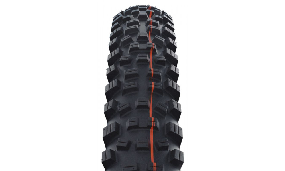 Padanga 29" Schwalbe Hans Dampf HS 491 Evo Fold TLE 60-622 / 29x2.35 Super Trail Addix Soft Bronze-Skin - 3
