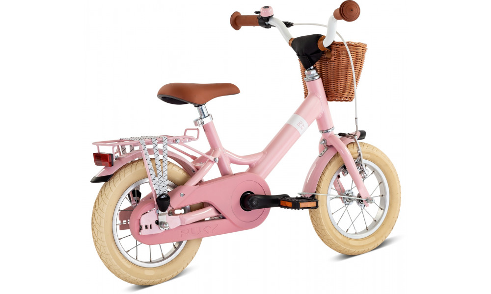Dviratis PUKY Youke 12 Classic Alu reto rose - 2