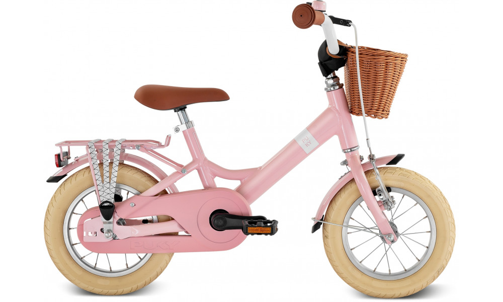 Dviratis PUKY Youke 12 Classic Alu reto rose - 3