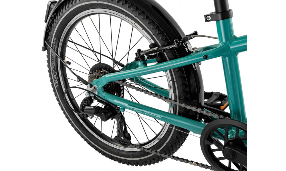 Dviratis PUKY Cyke 26-8 Alu Active turquoise/black - 7