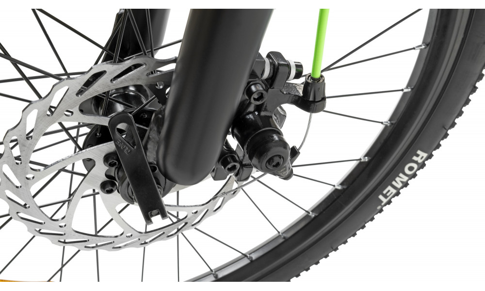 Dviratis Romet Rambler Ragos Dirt 24 Alu black-green - 5