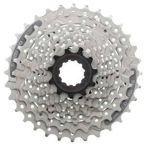 Galinis žvaigždžių blokas Shimano CS-HG201 9-speed Galinis žvaigždžių blokas Shimano CS-HG201 9-speed
