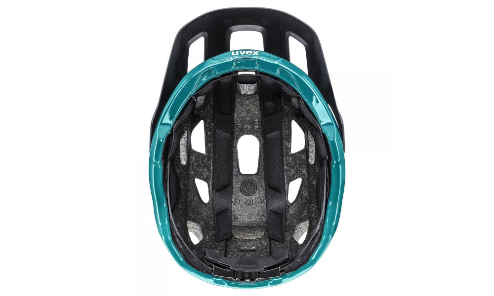Šalmas Uvex react black-teal matt - 5