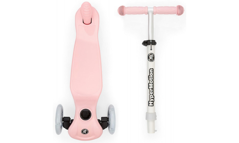 Paspirtukas HyperMotion Tringo LED pink - 6