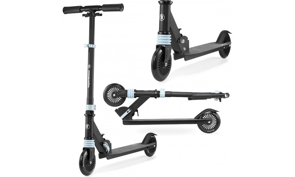 Paspirtukas HyperMotion Wally black-blue - 9