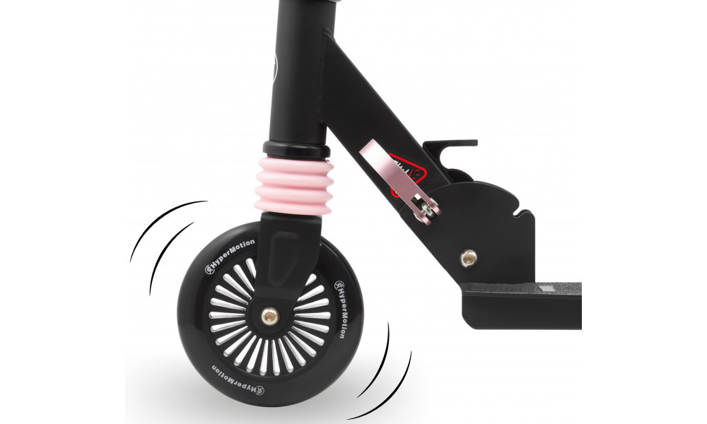 Paspirtukas HyperMotion Wally black-pink - 5