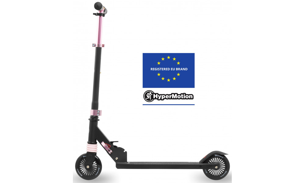 Paspirtukas HyperMotion Wally black-pink - 8