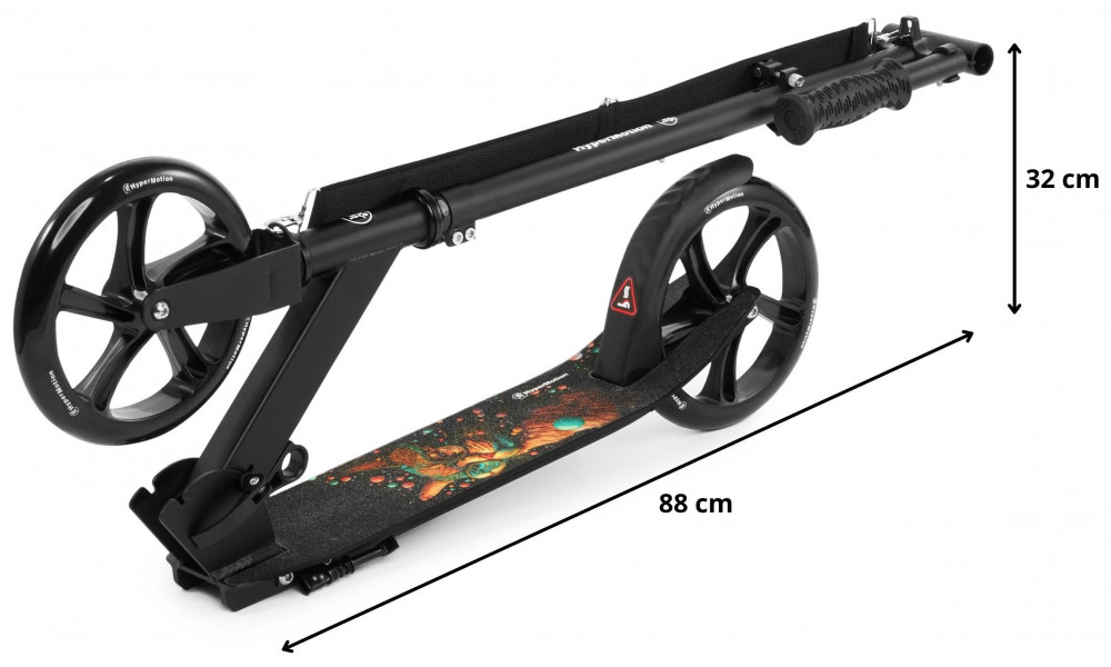 Paspirtukas HyperMotion Vibe black - 11
