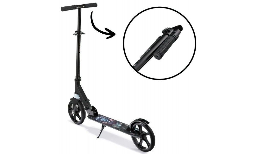 Paspirtukas HyperMotion City Swift 12 black - 4