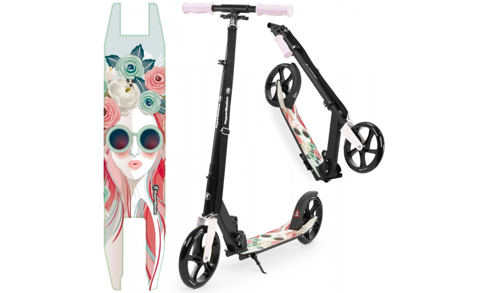 Paspirtukas HyperMotion Vibe black-pink - 9