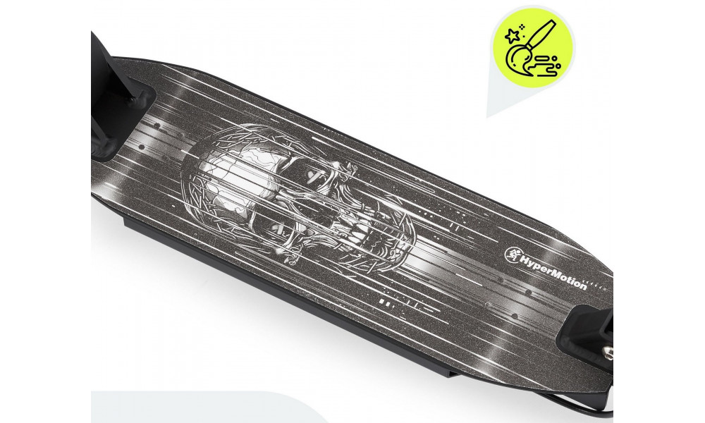 Paspirtukas HyperMotion Skyline black - 7