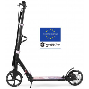 Paspirtukas HyperMotion Skyline black-pink