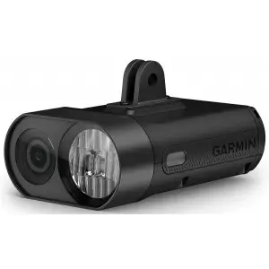 Priekinė lempa Garmin Varia Vue su sensoriumi ir kamera Priekinė lempa Garmin Varia Vue su sensoriumi ir kamera