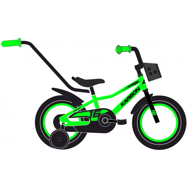 Dviratis Karbon Comet 16 lime