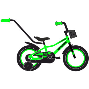 Dviratis Karbon Comet 16 lime
