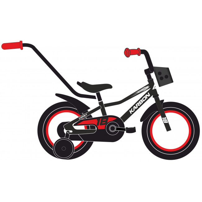 Dviratis Karbon Comet 18 black