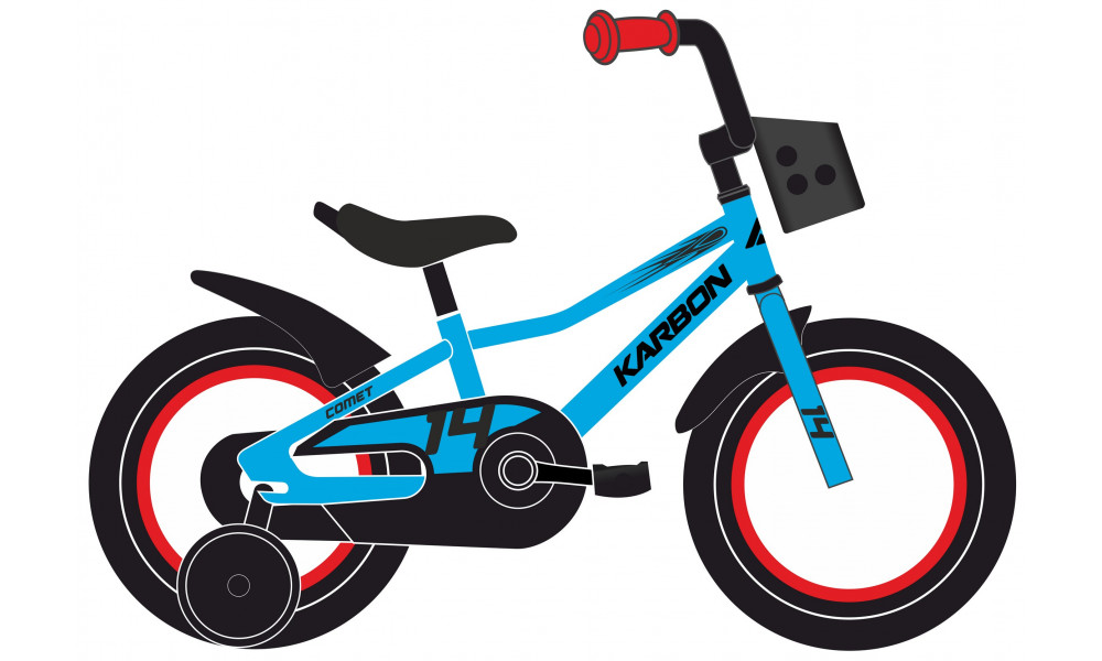 Dviratis Karbon Comet 20 blue 