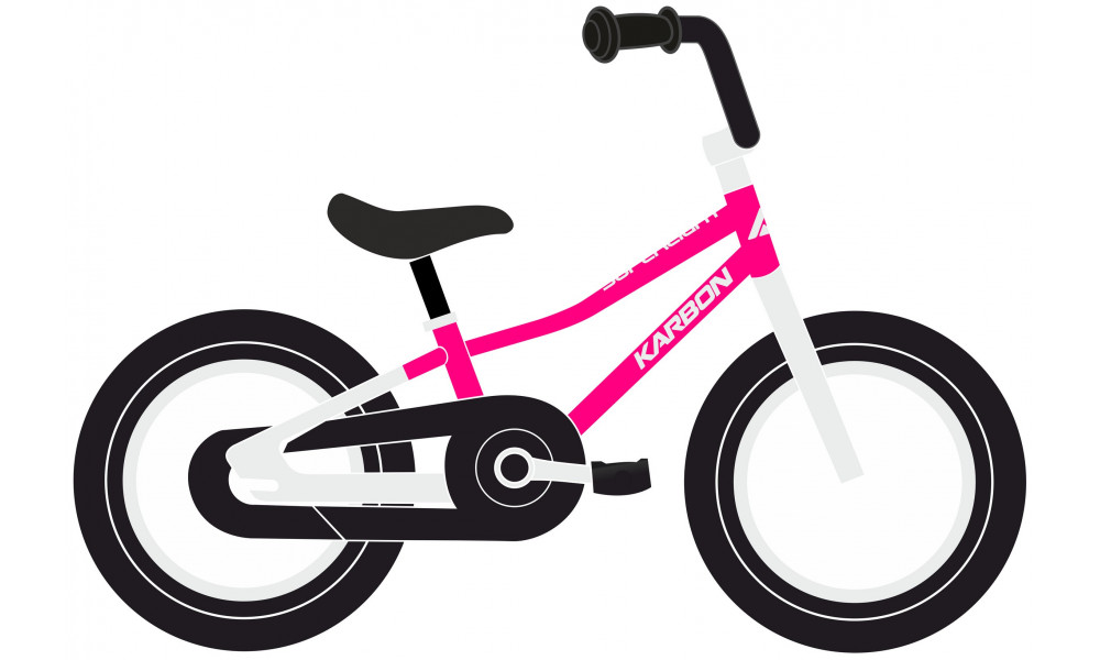 Dviratis Karbon Superlight 14 pink 