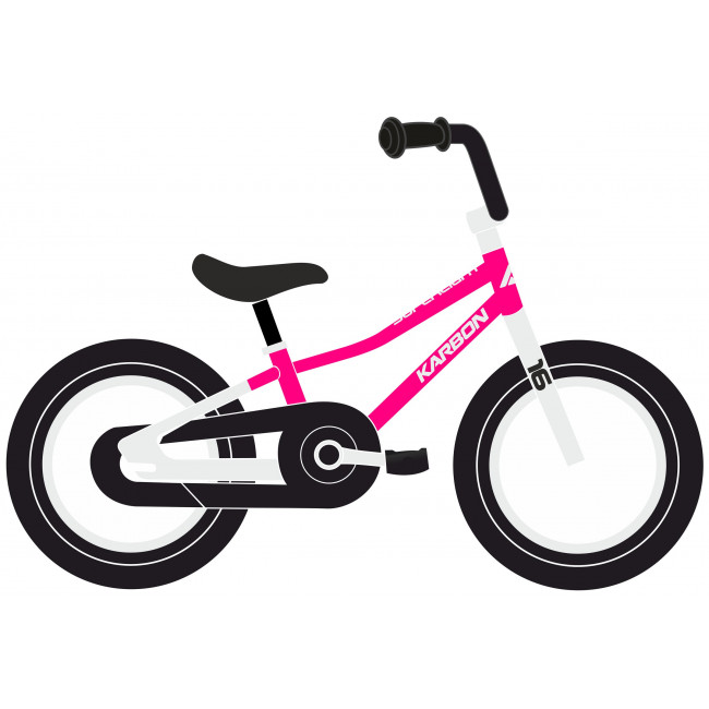 Dviratis Karbon Superlight 16 pink