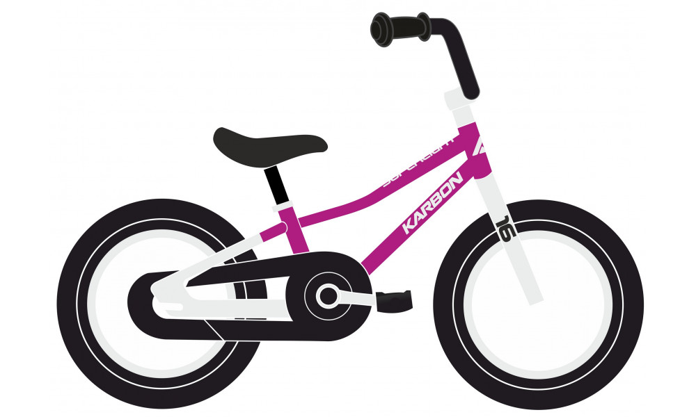 Dviratis Karbon Superlight 16 violet 