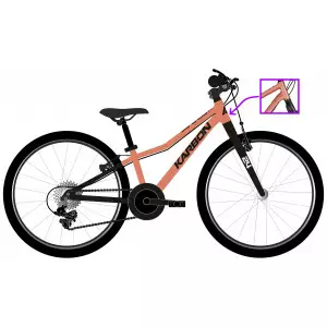 Dviratis Karbon Superlight 24 copper Dviratis Karbon Superlight 24 copper