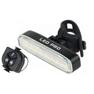 Galinė lempa ProX Leo Pro Brake & Turn 50Lm remote USB