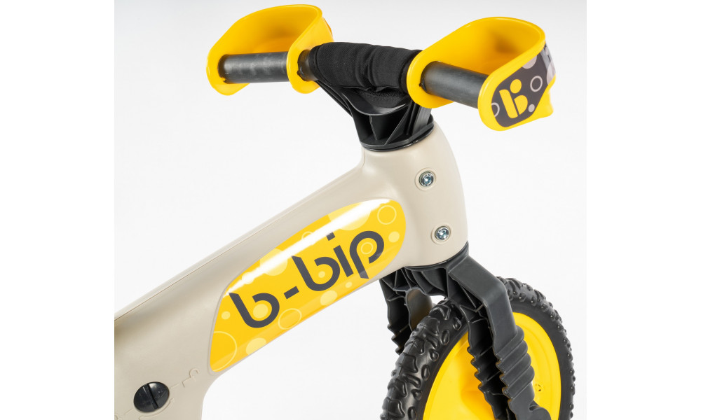 Balansinis dviratukas Bellelli B-Bip silk grey-yellow - 4
