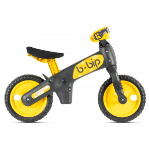 Balansinis dviratukas Bellelli B-Bip dark grey-yellow