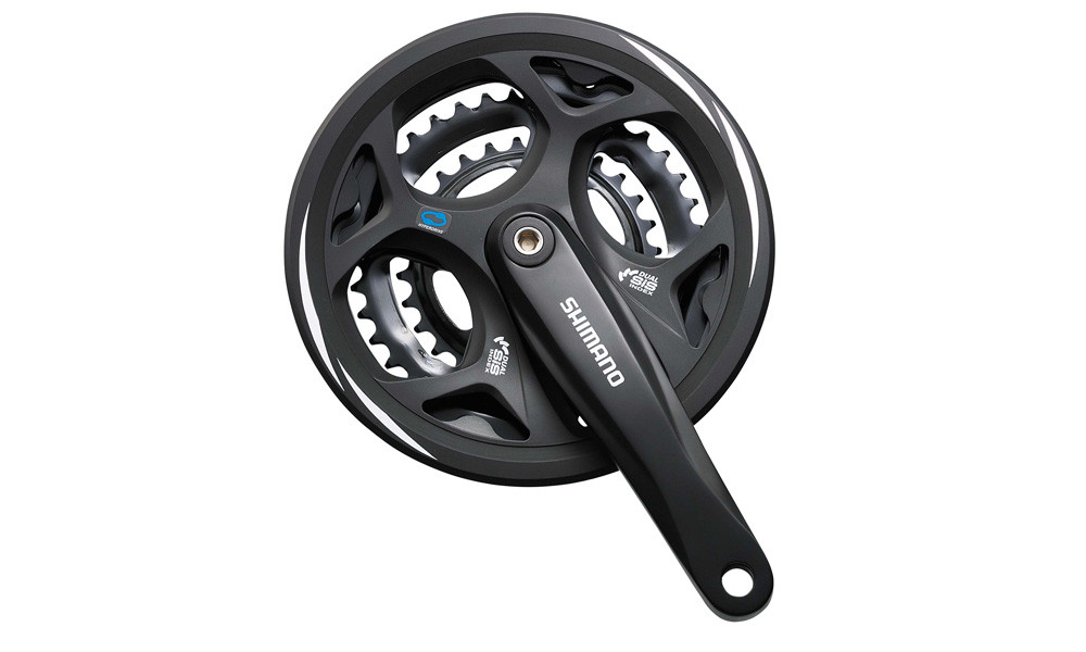 Priekinis žvaigždžių blokas Shimano ALTUS FC-M311-48T 170MM 7/8-speed black 