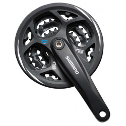 Priekinis žvaigždžių blokas Shimano ALTUS FC-M311-42T 175MM 7/8-speed black