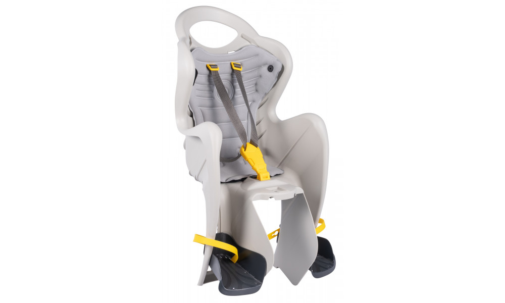Vaikiška kėdutė Bellelli Mr Fox ant bagažinės silk grey - 1