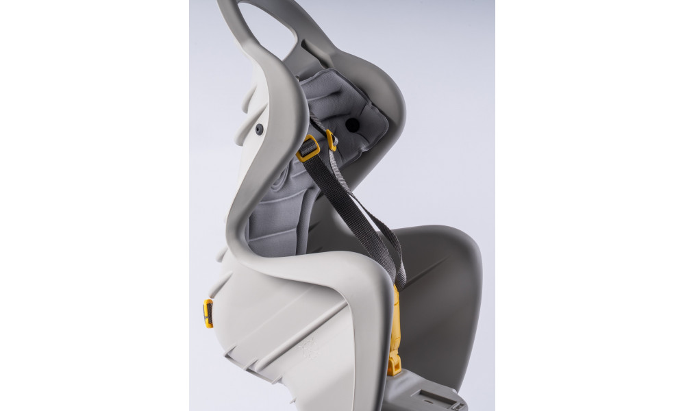 Vaikiška kėdutė Bellelli Mr Fox ant bagažinės silk grey - 11