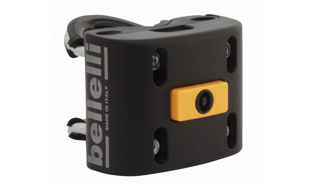 Vaikiška kėdutė Bellelli Tiger B-fix prie rėmo dark grey - 2