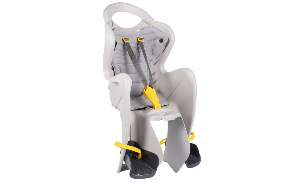 Vaikiška kėdutė Bellelli Mr Fox B-fix prie rėmo silk grey - 1