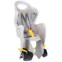Vaikiška kėdutė Bellelli Mr Fox B-fix prie rėmo silk grey
