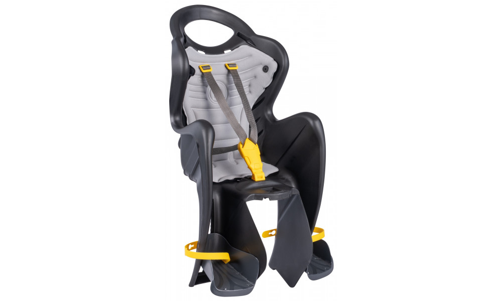 Vaikiška kėdutė Bellelli Mr Fox B-fix Relax prie rėmo black 