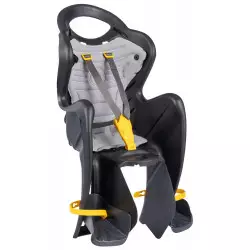 Vaikiška kėdutė Bellelli Mr Fox B-fix Relax prie rėmo black