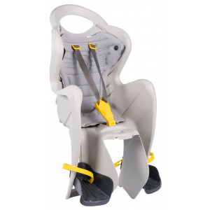 Vaikiška kėdutė Bellelli Mr Fox Relax Easy Dream ant bagažinės silk grey