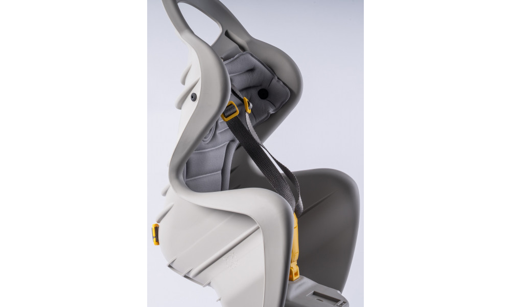 Vaikiška kėdutė Bellelli Mr Fox Relax Easy Dream ant bagažinės silk grey - 11