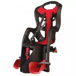 Vaikiška kėdutė Bellelli Pepe ant bagažinės black-red