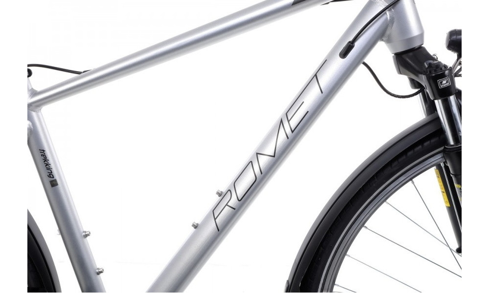 Dviratis Romet Wagant 5 28" 2022 silver-graphite - 4