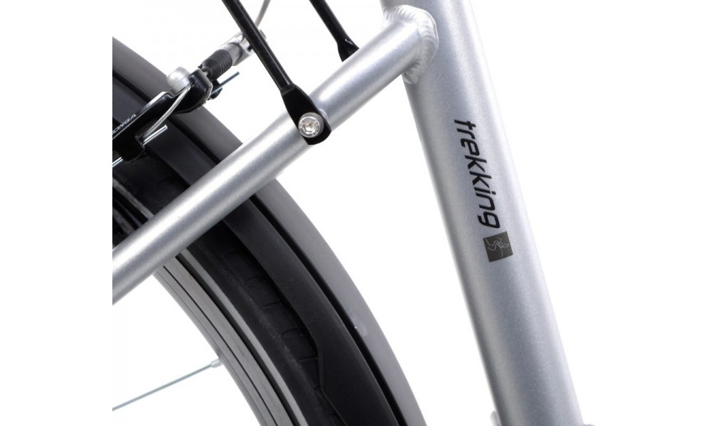 Dviratis Romet Wagant 5 28" 2022 silver-graphite - 5