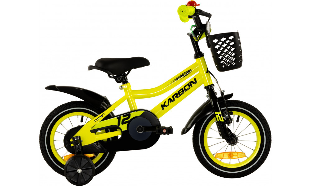 Dviratis Karbon Comet 12 lime - 9