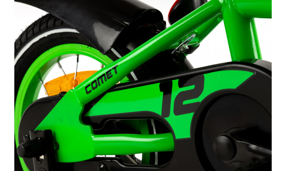Dviratis Karbon Comet 12 green neon - 3